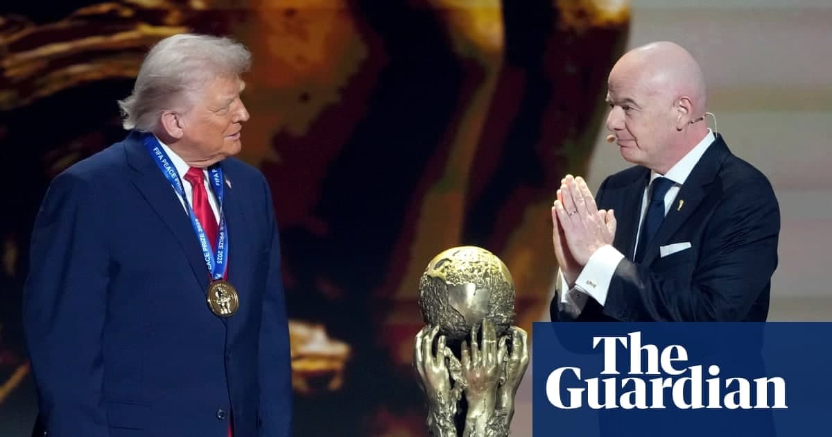 FIFA对特朗普和平奖的尴尬情绪持续升级
